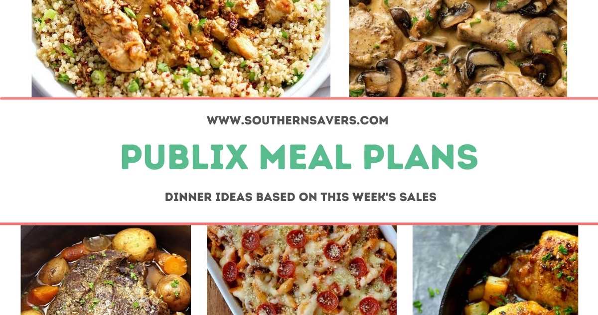 publix meal plans 6/21