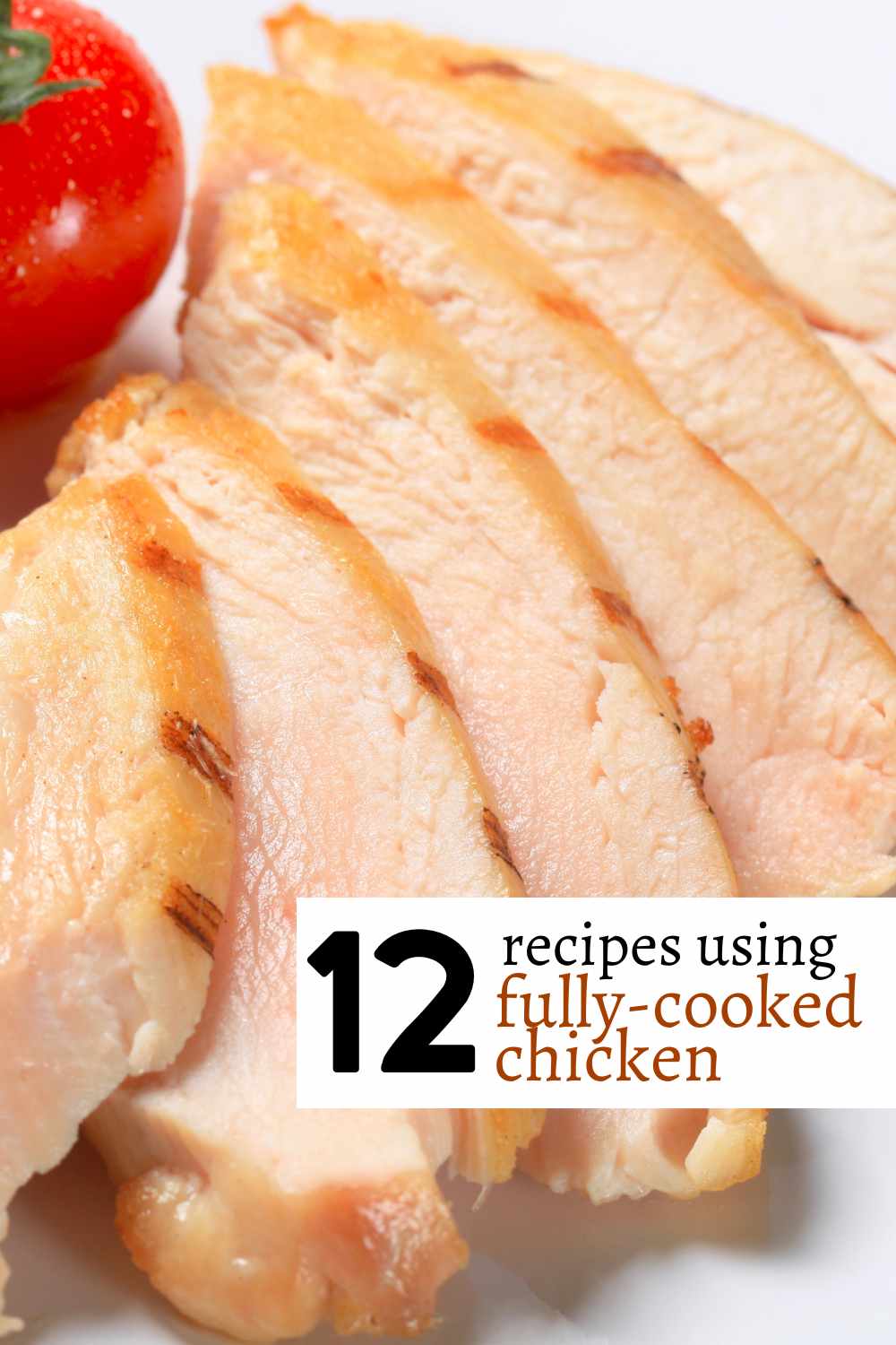 Fully-cooked chicken goes on sale super often in grocery stores! Here's a list of recipes using fully-cooked chicken that'd be great for busy nights.