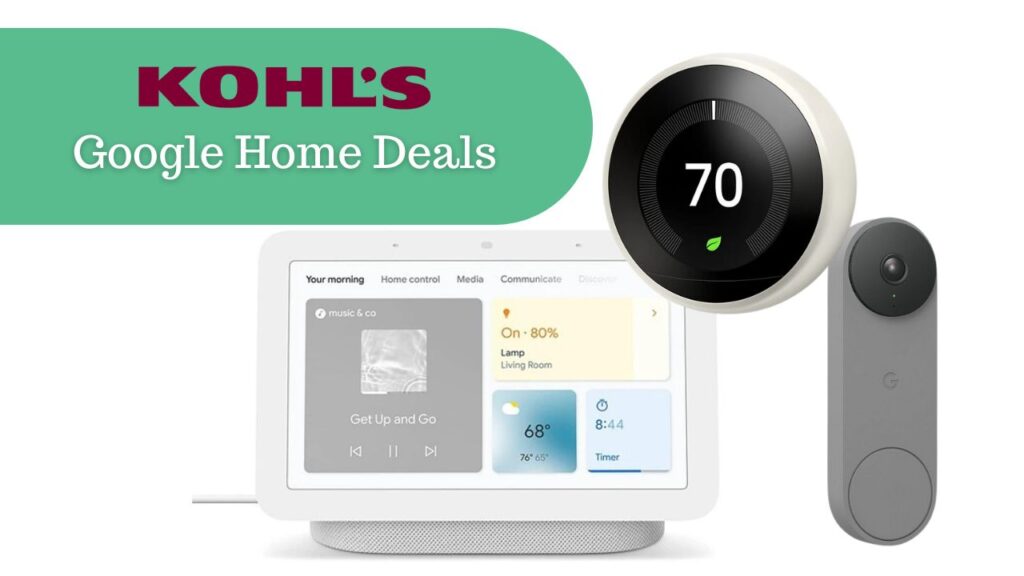 Kohl's Lowest Prices on Google Home Products Southern Savers