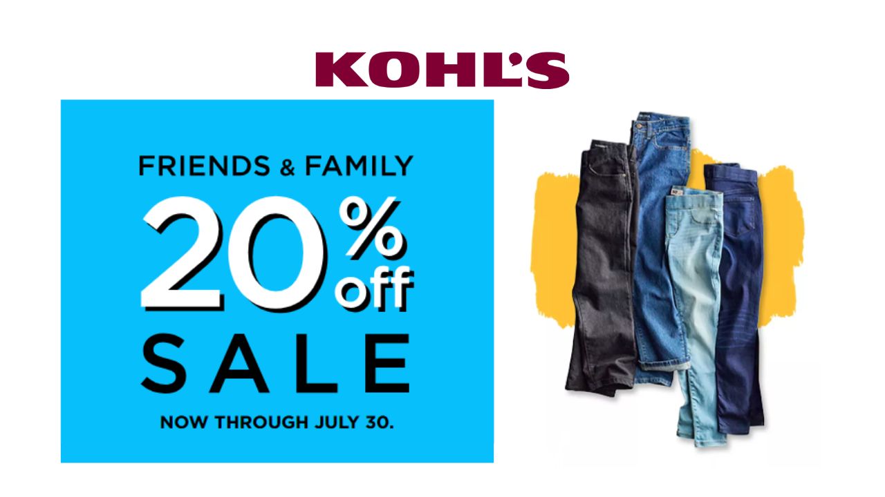 Kohl's Extra 20 Off + Kohl's Cash Back Southern Savers