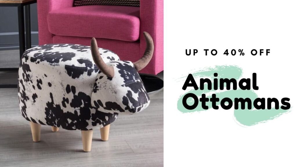 Amazon 40 Off Kids' Animal Ottomans Southern Savers