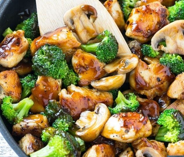 chicken broccoli stir fry