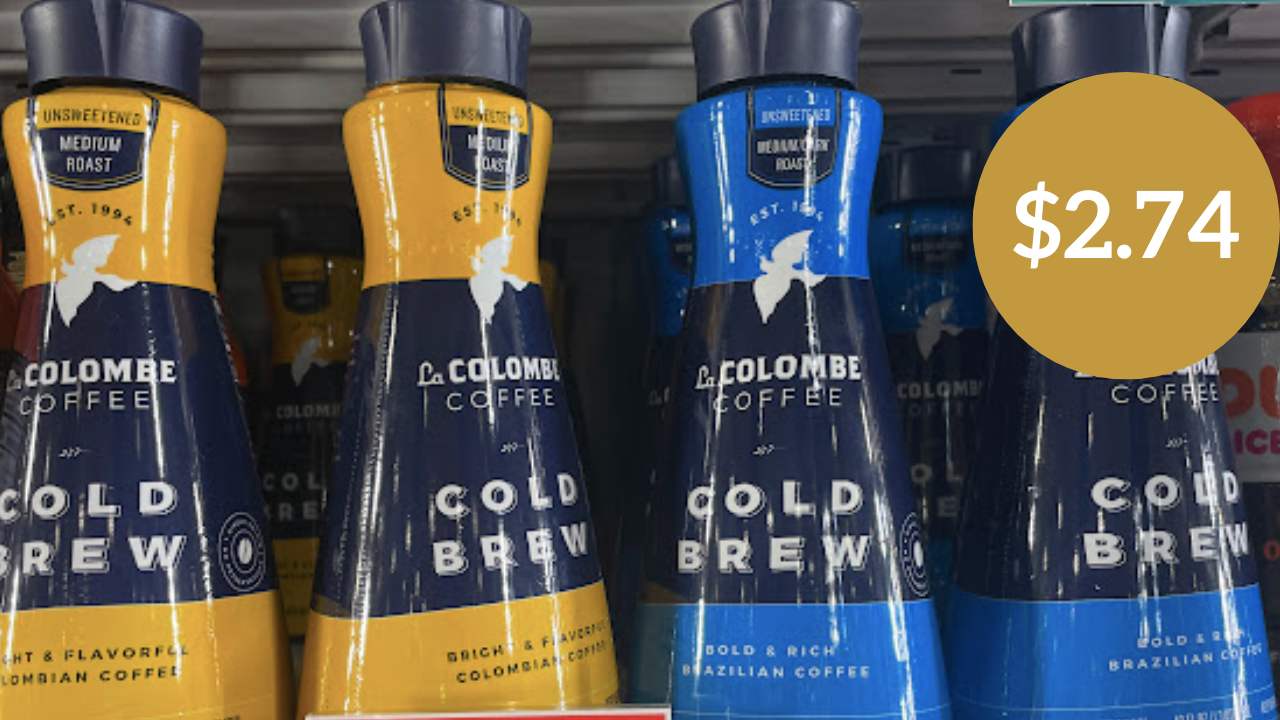 Get a 42 oz. Bottle of La Colombe Cold Brew for just 2.74 Southern