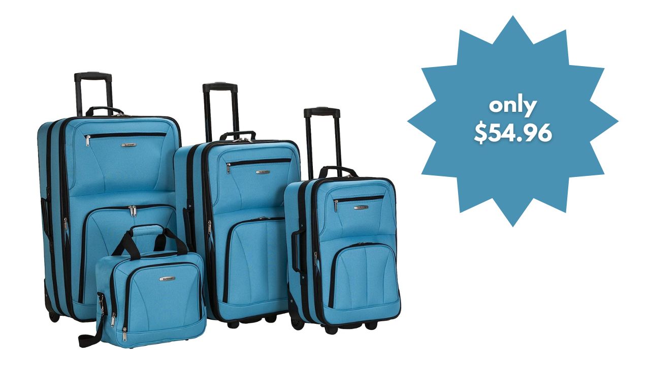 4Piece Luggage Set 54.96 Shipped (reg. 54.96) Southern Savers