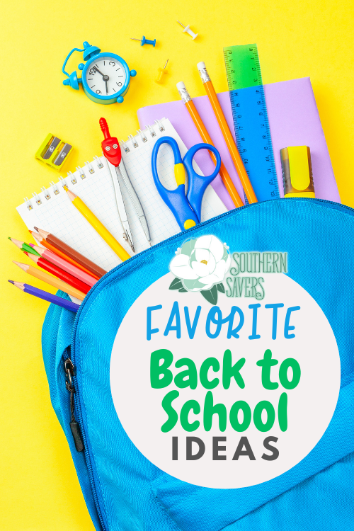 Over the years I've shared a ton of back to school ideas from school lunches to how to save on school supplies to fun traditions. Here's the whole list!