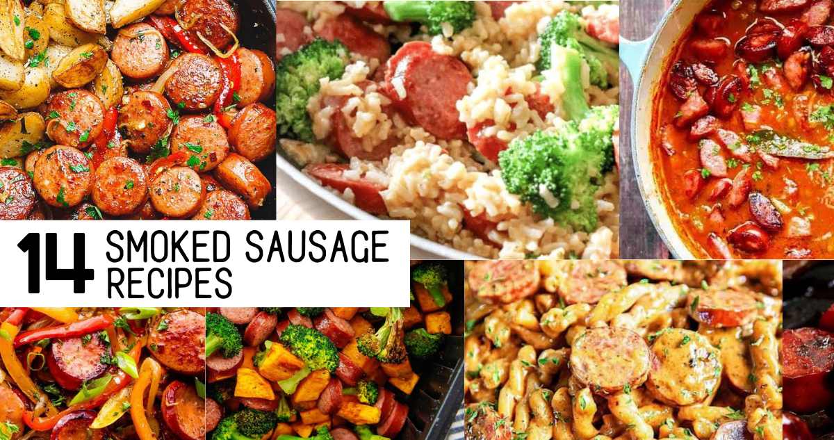 14 smoked sausage recipes