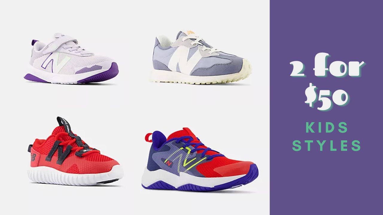 New Balance Kids Shoes | Get 2 for $50 :: Southern Savers