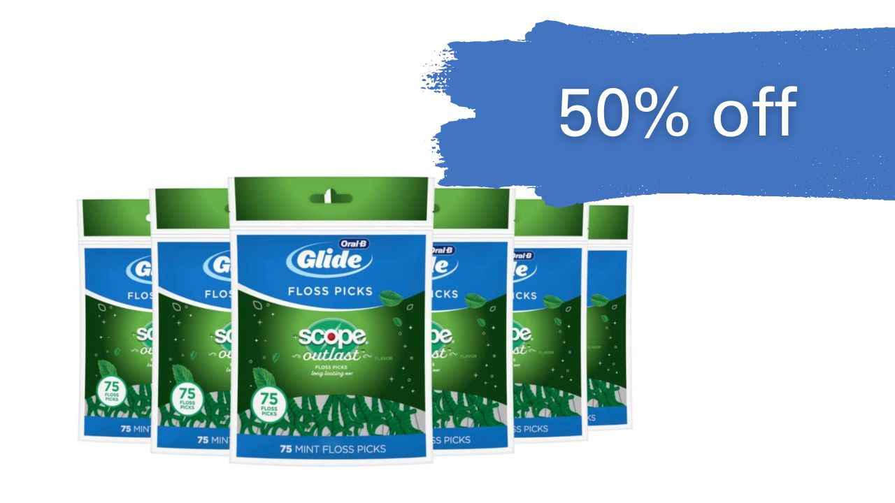 OralB Glide Dental Floss Picks As Low As 2.12 Per Pack Southern Savers