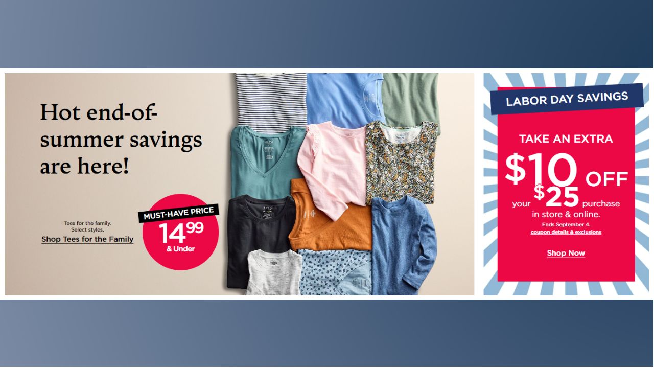 Kohl's 10 Off 25 Coupon Code! Southern Savers