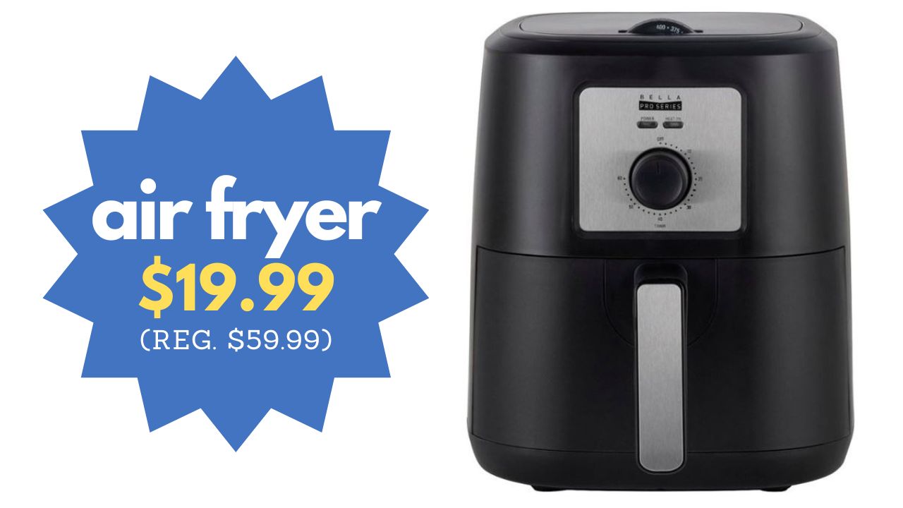 Bella Pro Air Fryer for $19.99 (reg. $59.99) :: Southern Savers