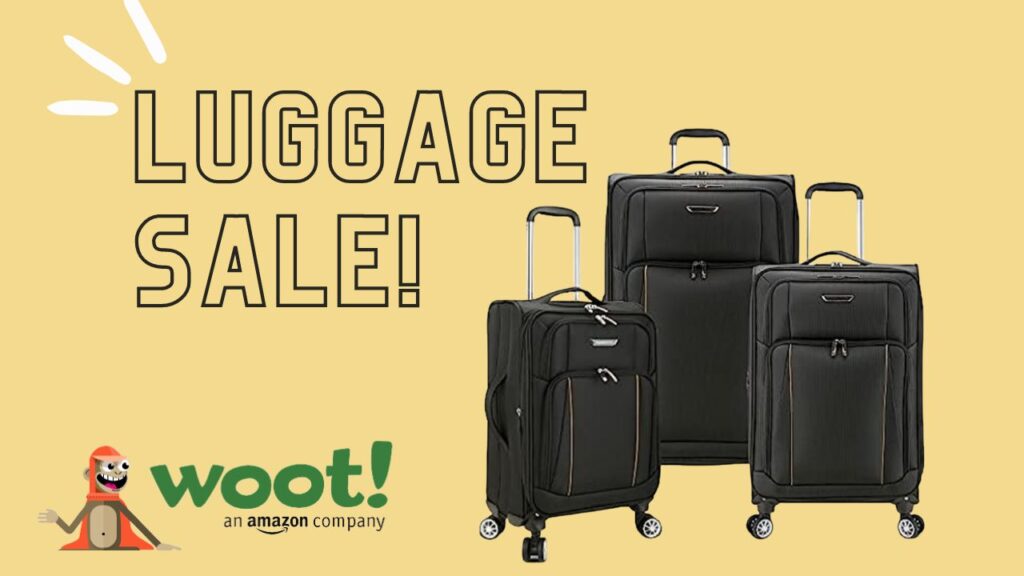 Luggage Sale at Woot Ends 8/25 Southern Savers