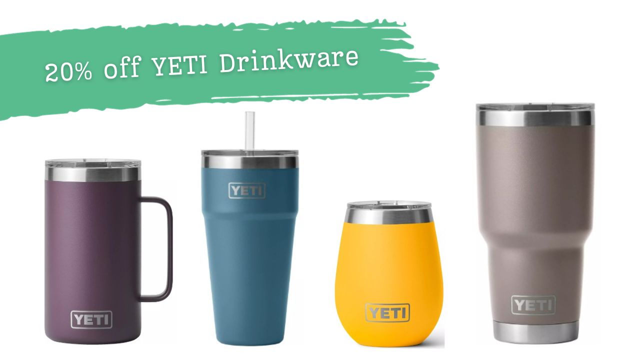 YETI Tumblers & YETI Cups - Up to 20% Off
