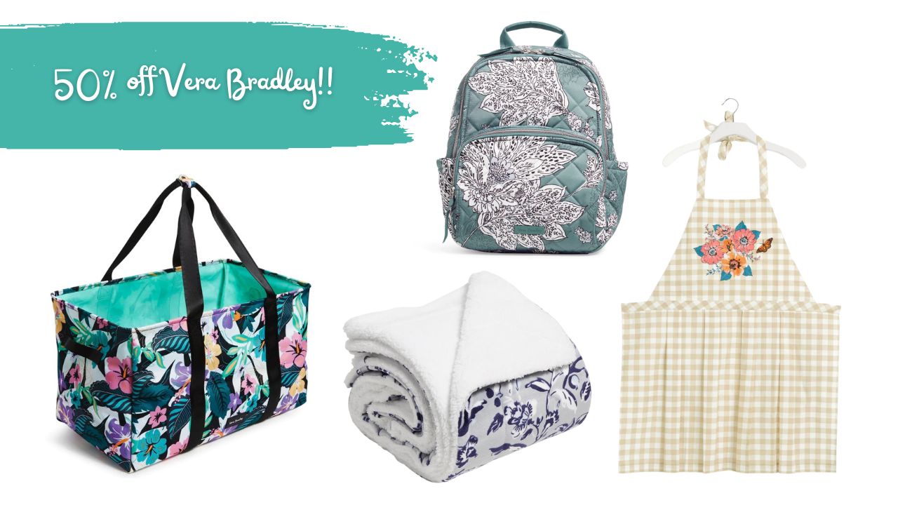 Vera Bradley End of Summer Sale 50 Off Sale Styles Southern Savers