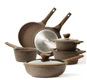 Carote Induction Safe Granite Cookware Sets 70% off :: Southern Savers