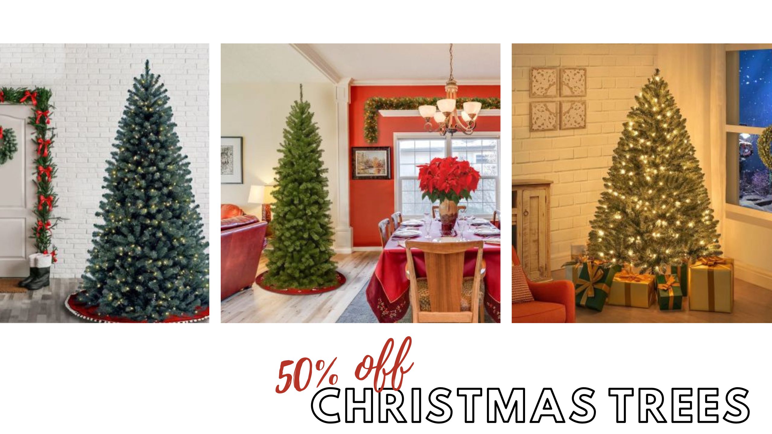 Up to 50 off Christmas Trees at Wayfair! Southern Savers
