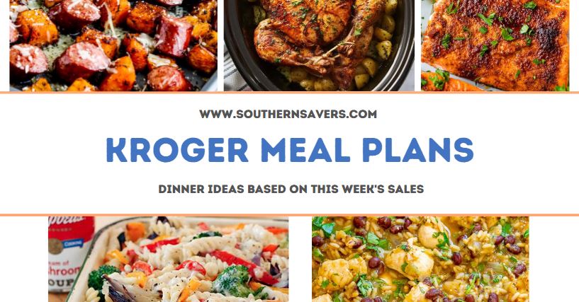 kroger meal plans