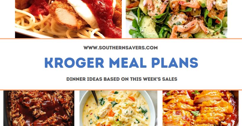 kroger meal plans