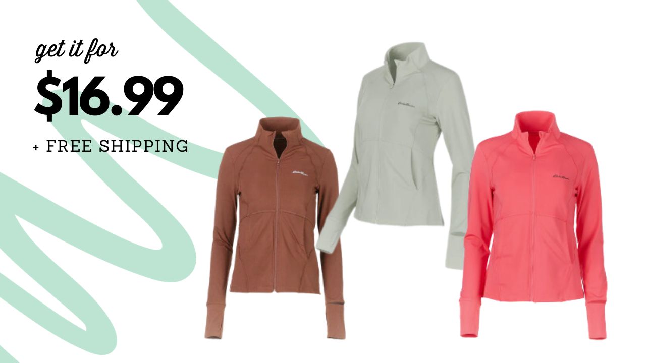Eddie Bauer Women's Full Zip Jacket 16.99 Shipped! Southern Savers