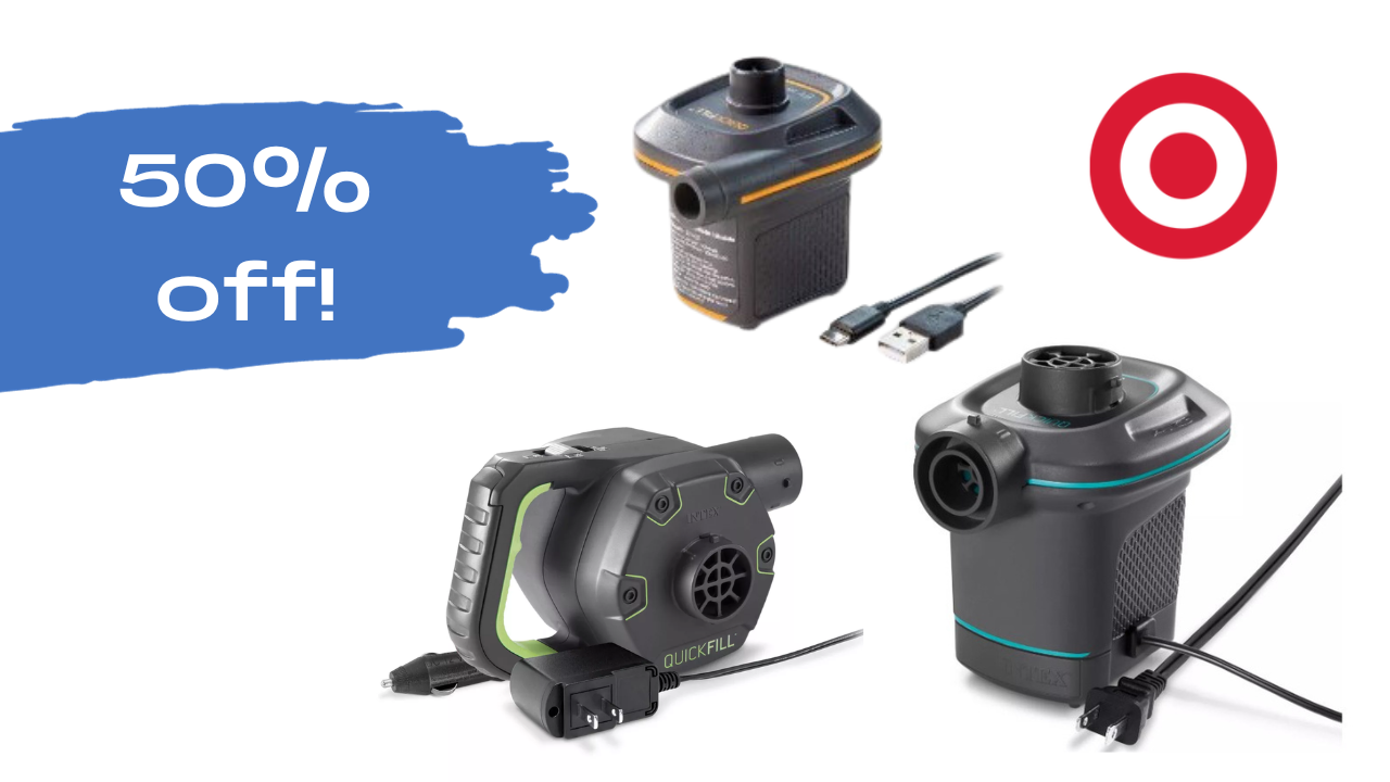 Intex Electric Air Pumps 50 Off at Target Southern Savers