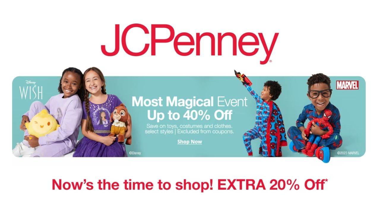 JCPenney 40 Off Disney Toys, Apparel & More! Southern Savers