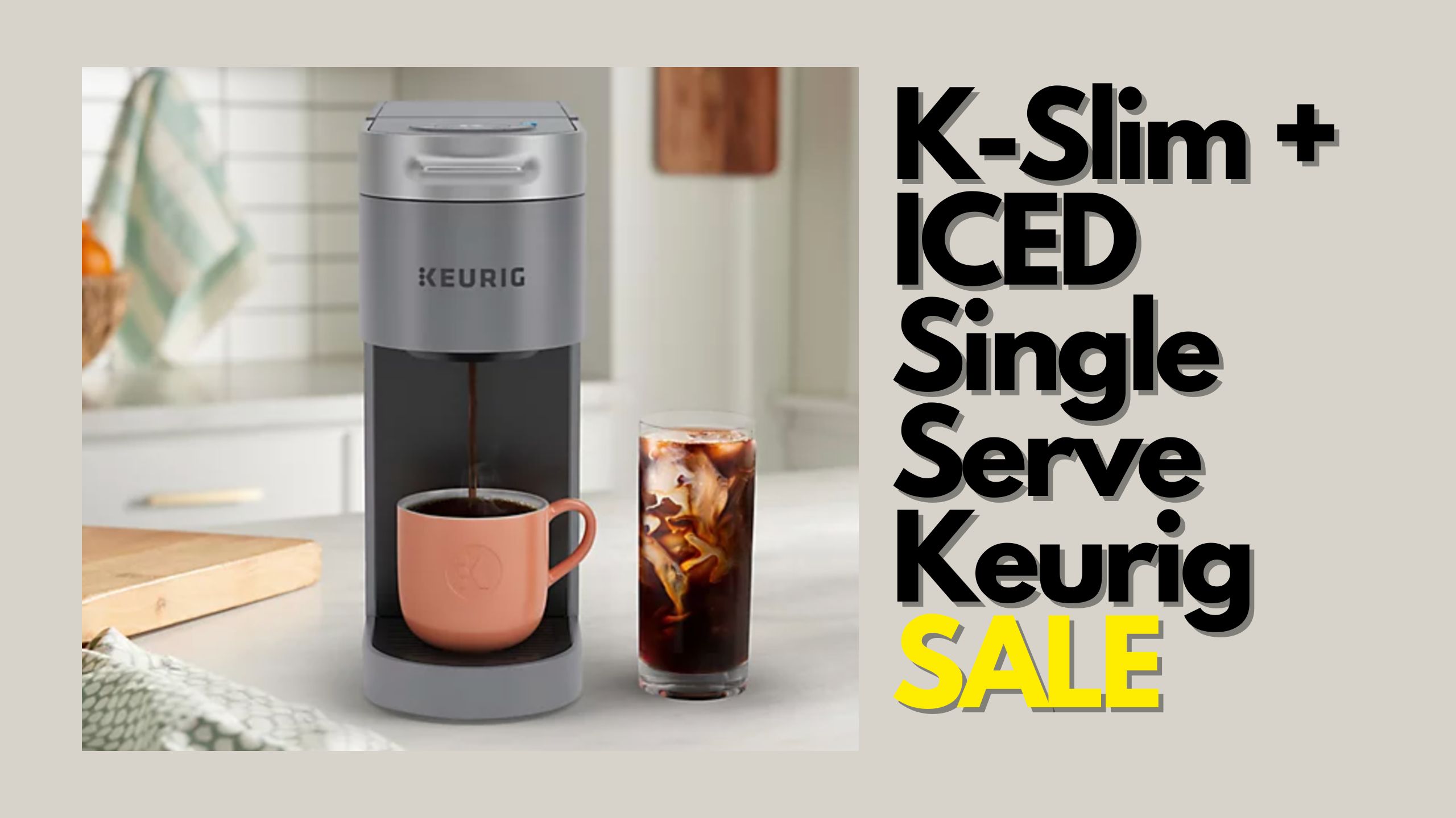 Keurig K Iced Single Serve Coffee Maker 