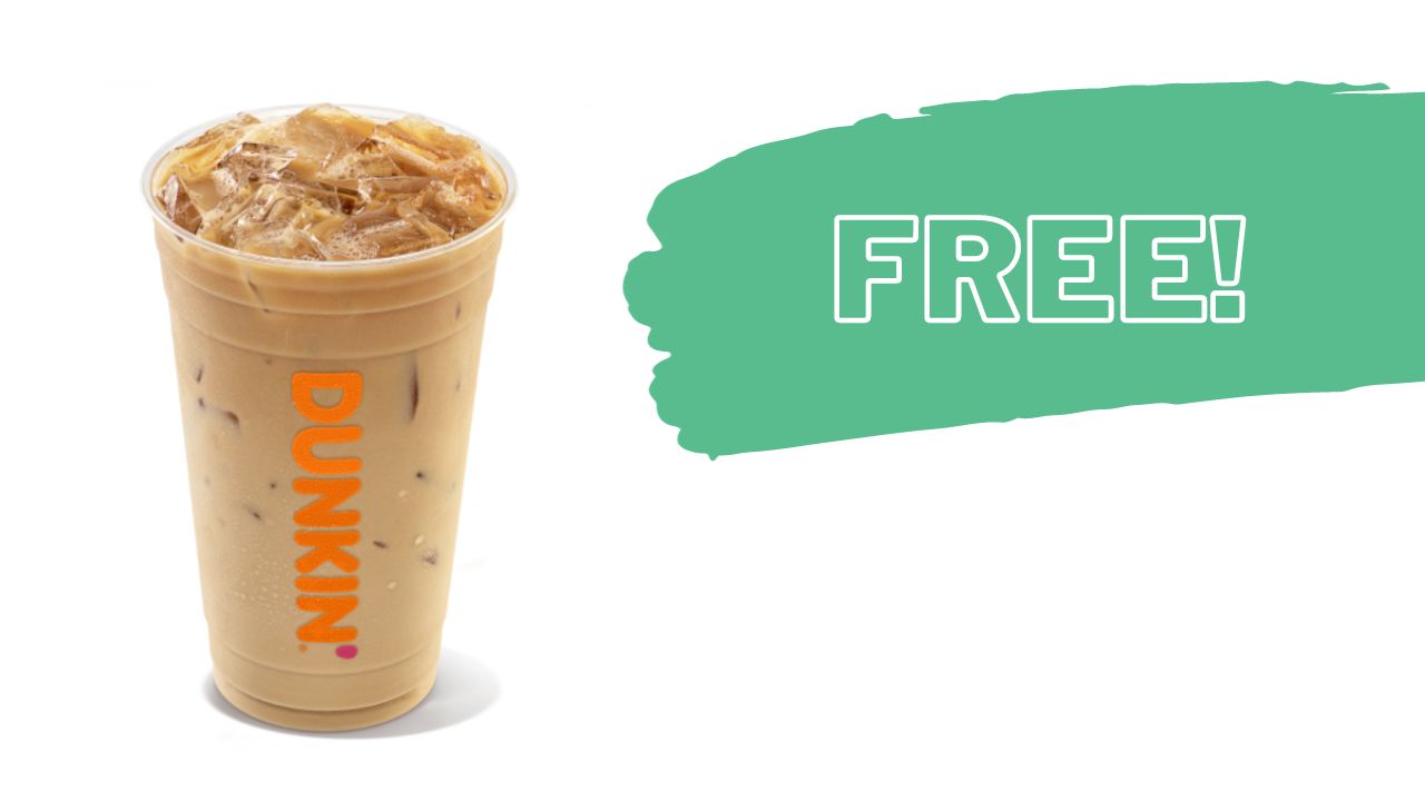 FREE Dunkin' Iced Coffee For Rewards Members Southern Savers