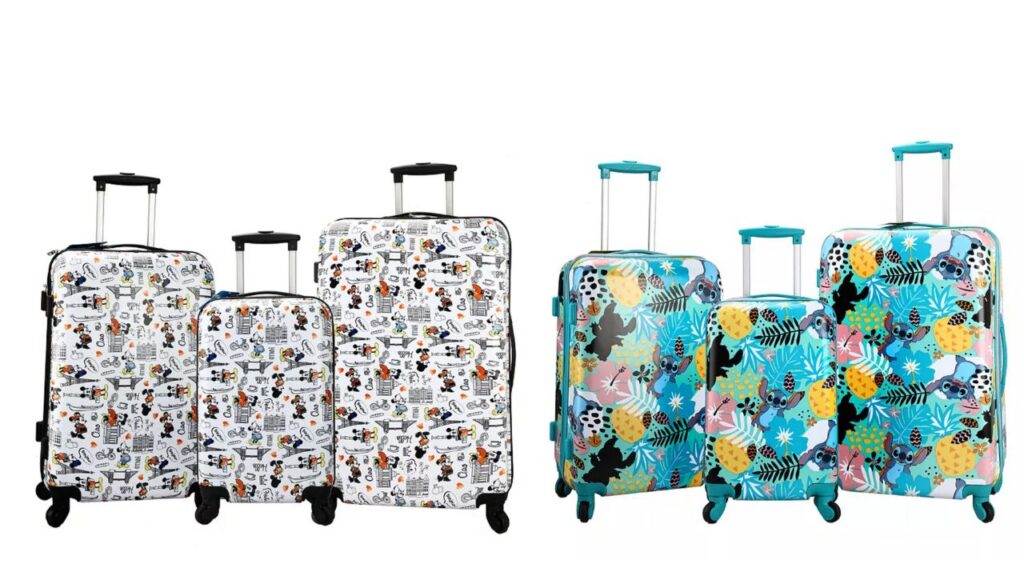 55 off Disney 3Piece Luggage Sets Southern Savers