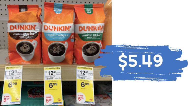 $5.49 Dunkin' Coffee at Walgreens :: Southern Savers