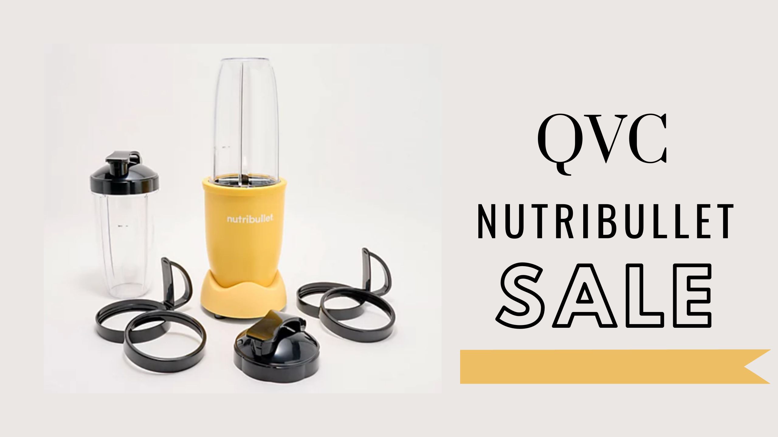 QVC Nutribullet Pro Sale! Southern Savers
