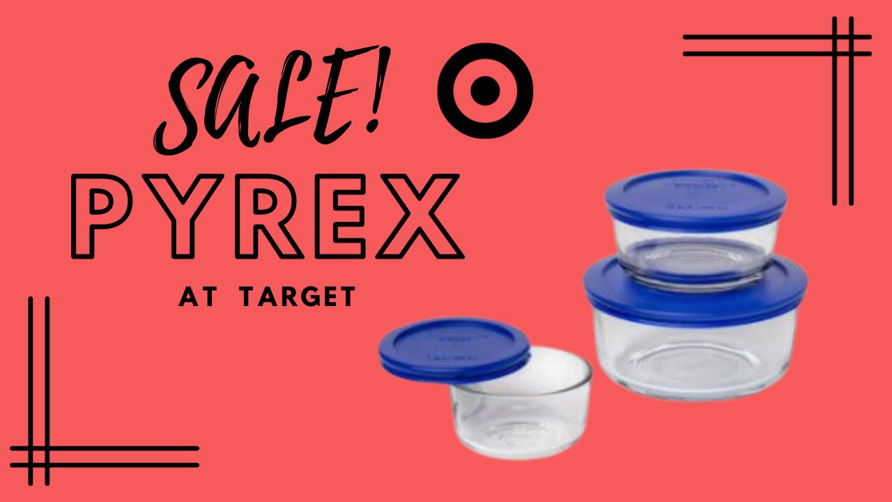 Pyrex Glass Storage Set on Sale Target Southern Savers