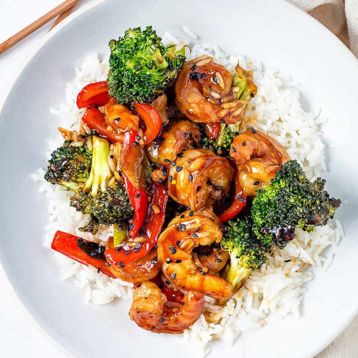 shrimp stir fry