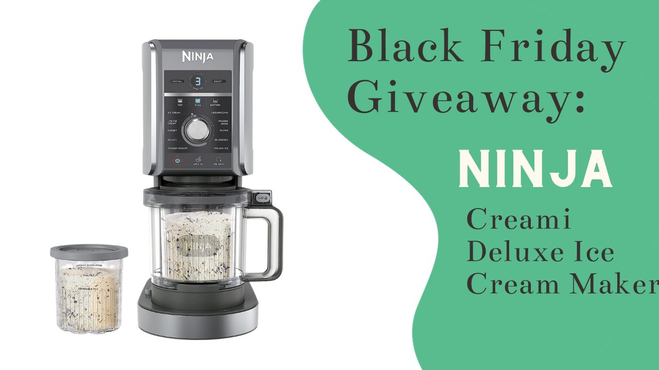 Black Friday Giveaway #4  Ninja Creami Deluxe (1) Winner