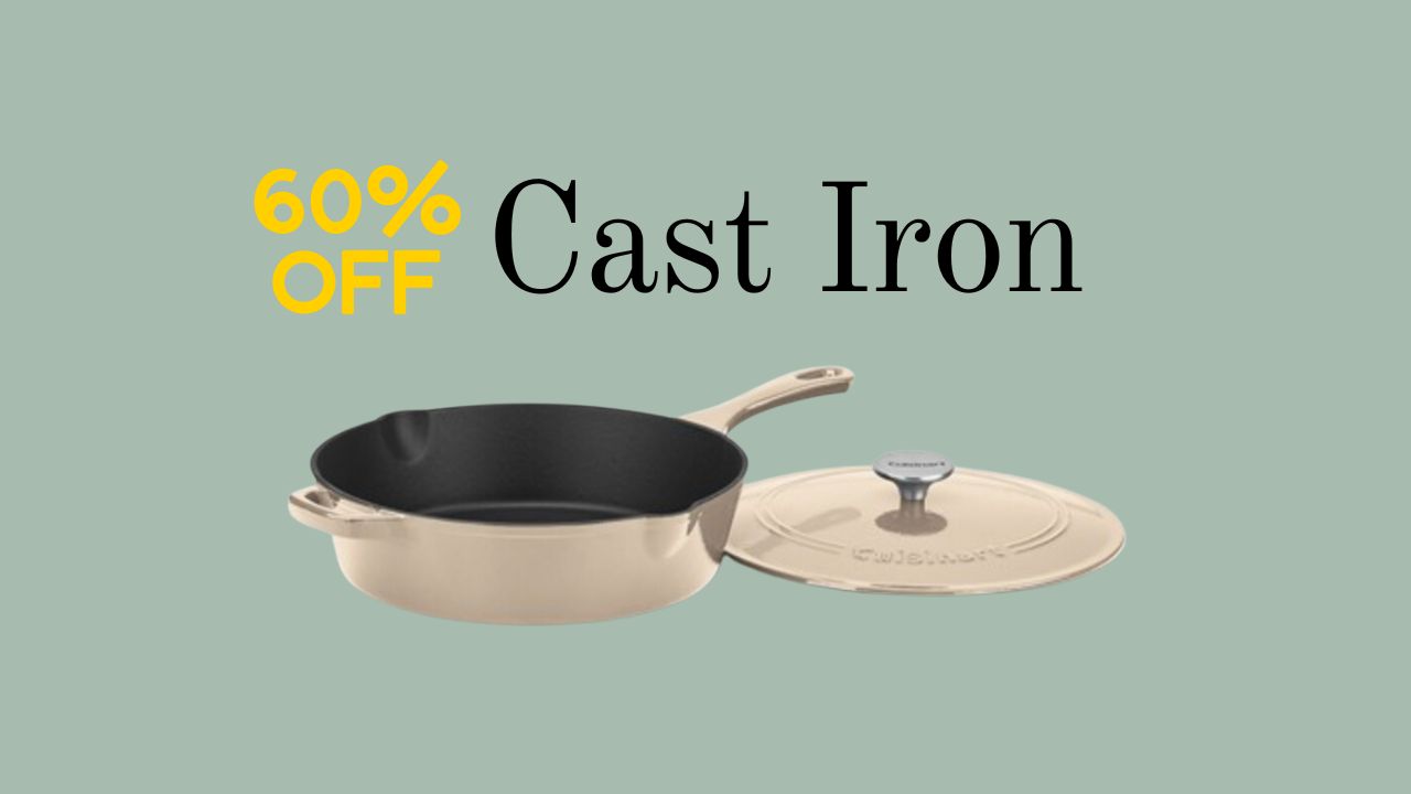 60 Off Cuisinart Cast Iron! Southern Savers