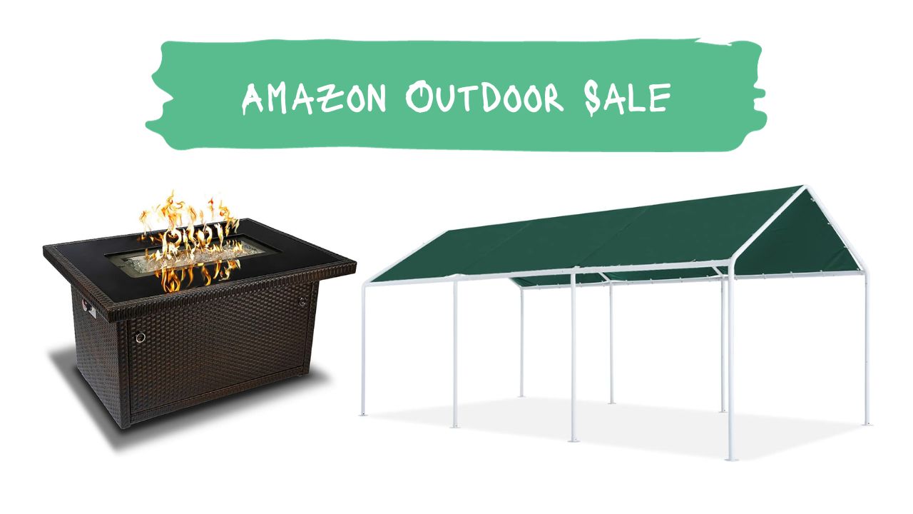 Amazon Outdoor Sale Fire Pits & Canopies Southern Savers