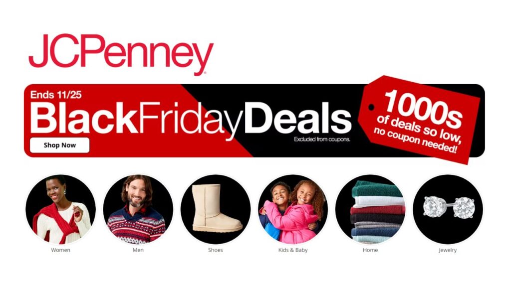 JCPenney Black Friday Deals Are Here! :: Southern Savers