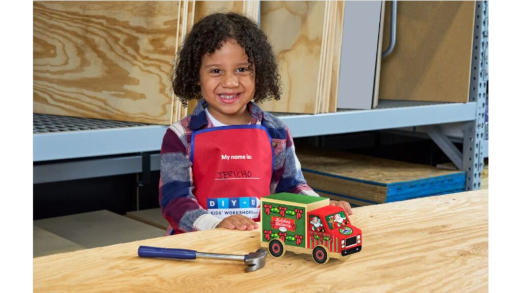 FREE Lowe's Kids' Holiday Delivery Truck Southern Savers