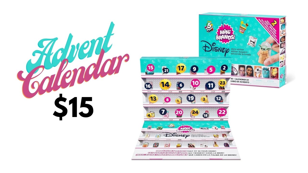 Mini Brands Advent Calendar $15 (reg. $35) :: Southern Savers