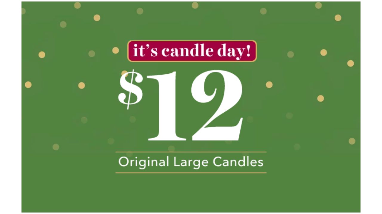 National Candle Day = $12 Large Jar Yankee Candles!! :: Southern Savers