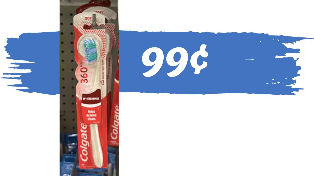 99¢ Colgate 360 Toothbrushes at CVS Southern Savers