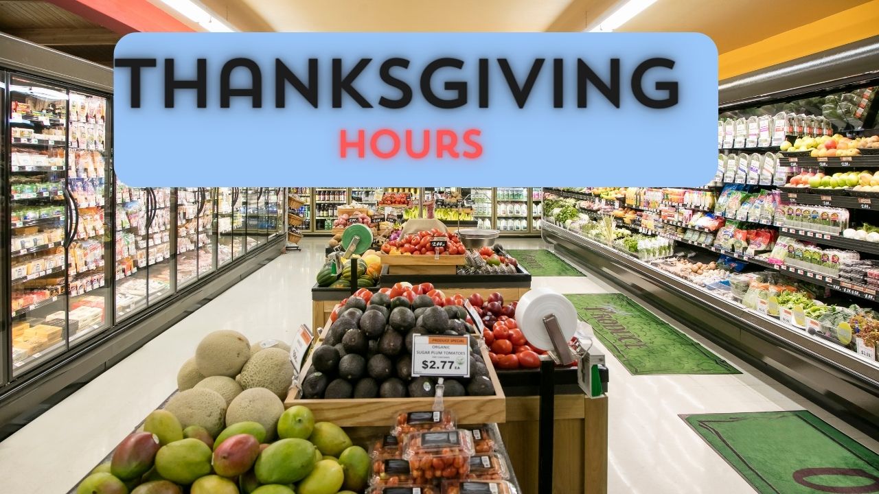 Here are the stores open on Thanksgiving