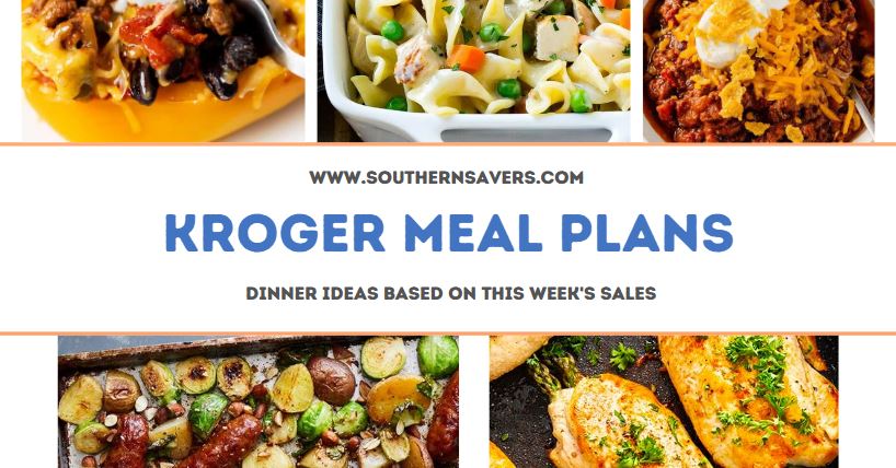 kroger meal plans