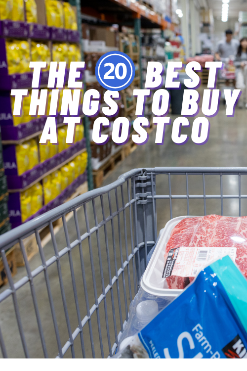 I don't buy everything at Costco, but I do have my favorites. Here is my list of the 20 best things to buy at Costco (in my opinion)!