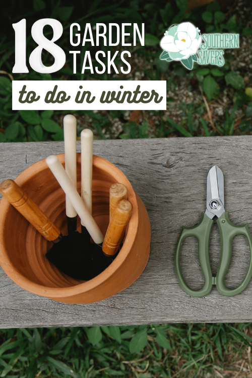 The weather cooling down doesn't mean you have to stop your garden work. Take advantage of the off season with these 18 garden tasks to do in winter.
