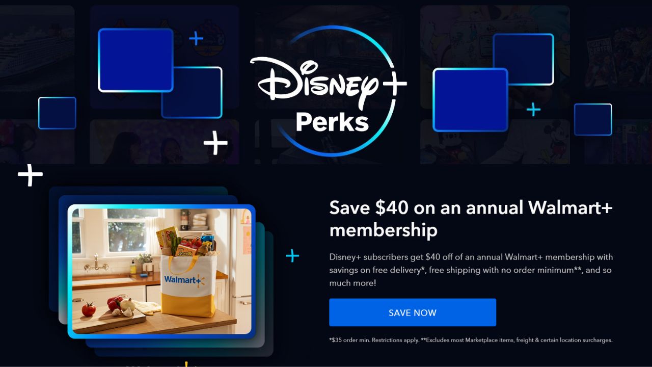 Disney+ Subscriber Perk 40 Off Walmart+ Membership Southern Savers