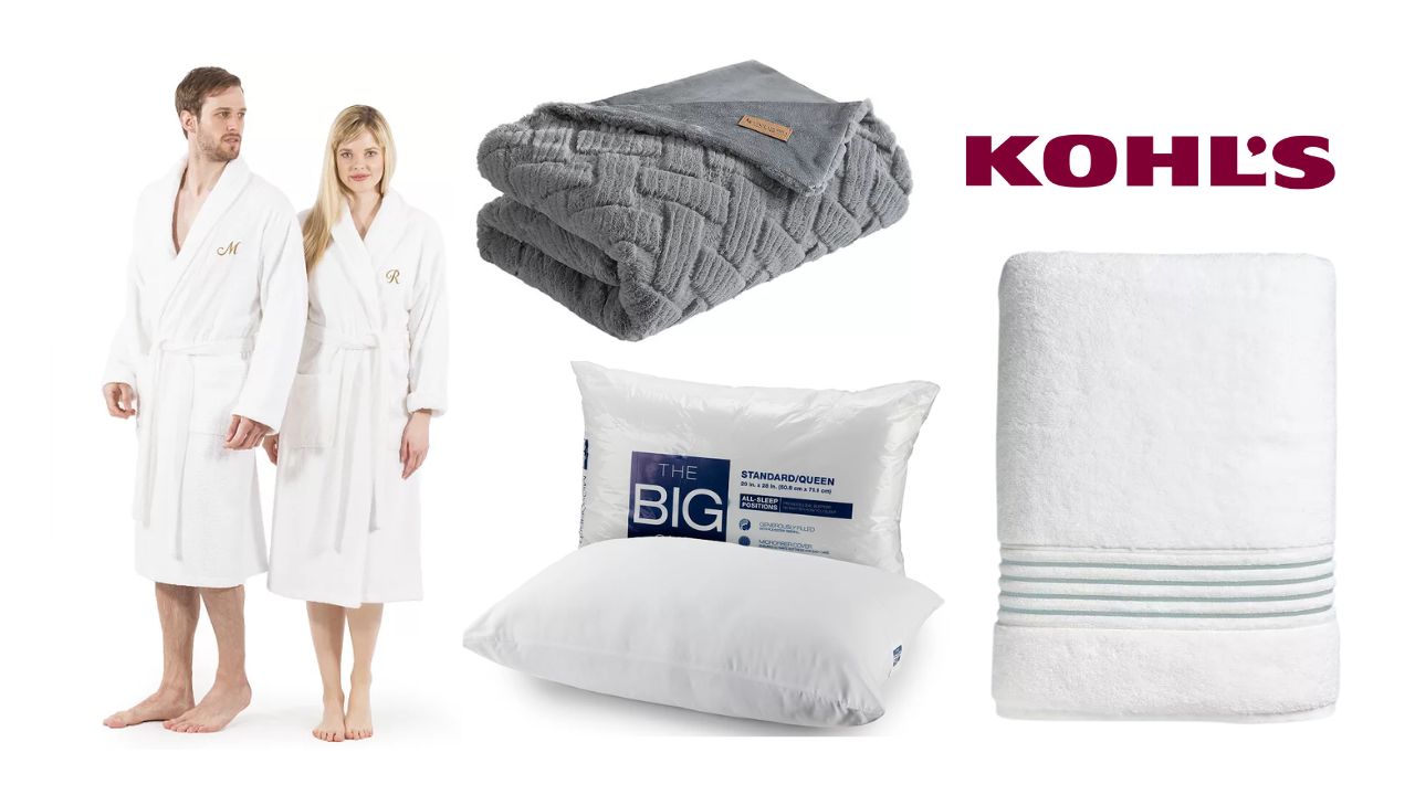 Kohl's Bed & Bath Deals To Grab This Week! Southern Savers