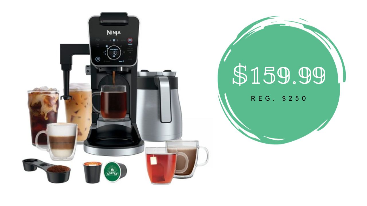 Best Buy, Ninja DualBrew Coffee System $159.99 (reg. $250)