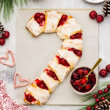 candy cane danish