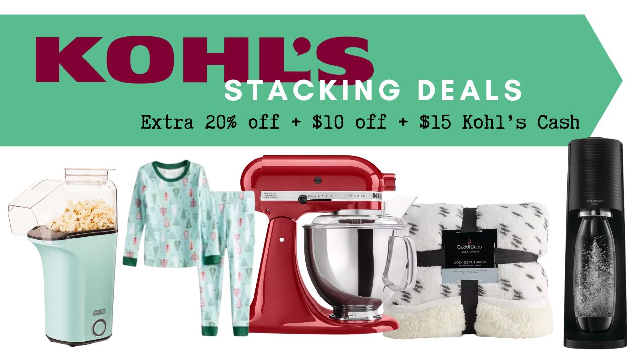 Kohl's Cardholders: Extra 30% Off + FREE Shipping on ANY Order & Earn Kohl's Cash