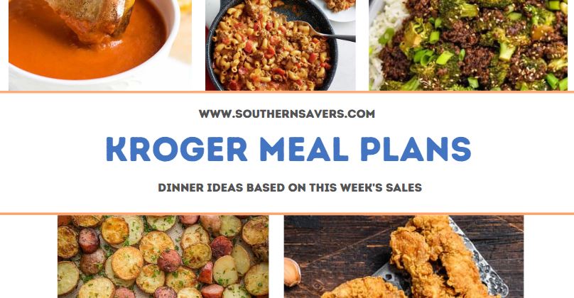 kroger meal plans