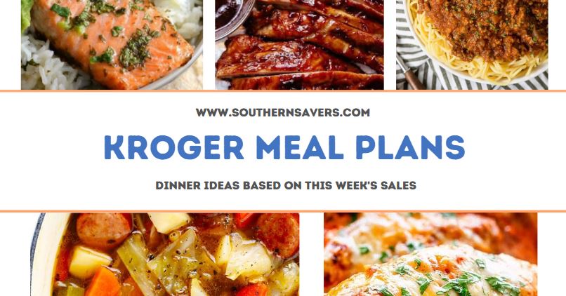 kroger meal plans